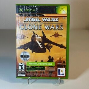 XBOX Star Wars The Clone Wars Tetris Worlds Combo Game Disc